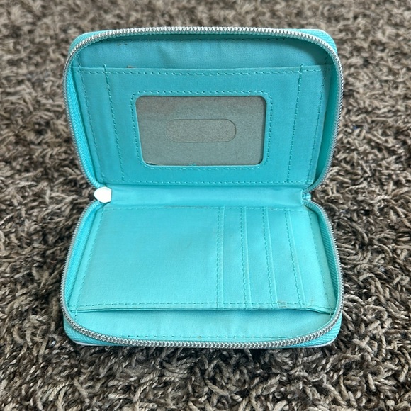 Loungefly Disney Lilo & Stitch Floral Sketch Mini Zip Wallet - Picture 3 of 3